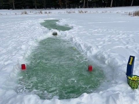 ice putting
