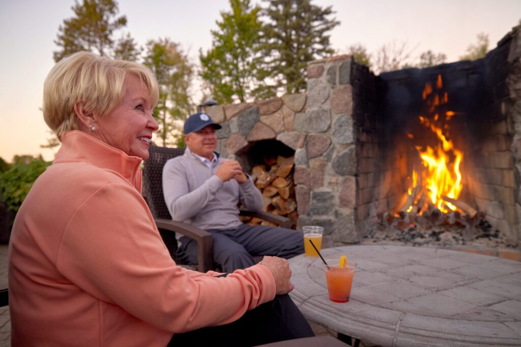 fall fire pit